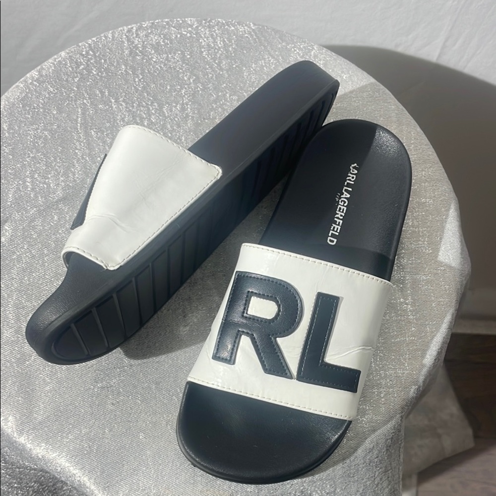 Karl Lagerfeld “Zamya” Women’s Size 5 / EU 35 Slides Sandals – (B6)”✨